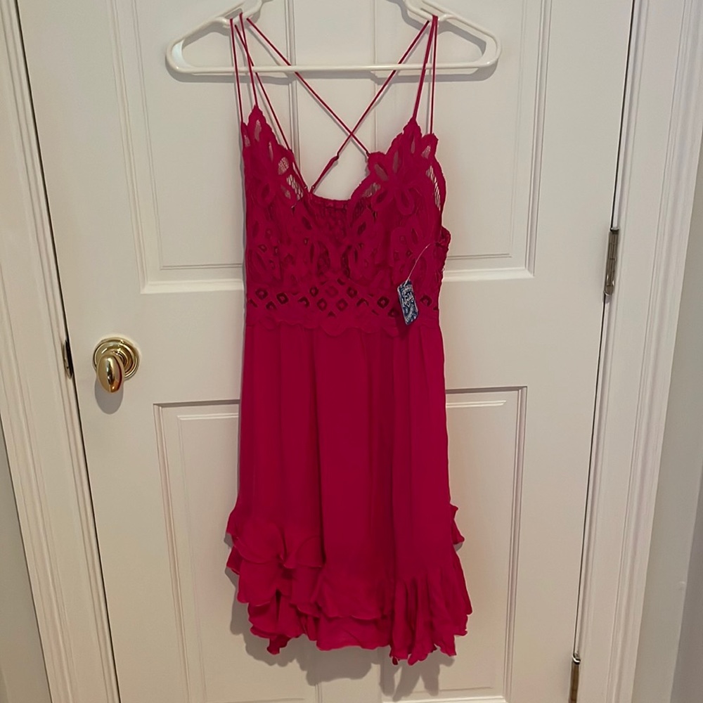 NWT Women’s Free People Adella Mini Dress
